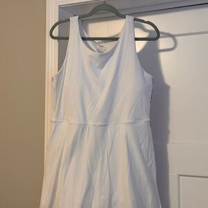 JoyLab White Sleeveless athletic Mini Dress